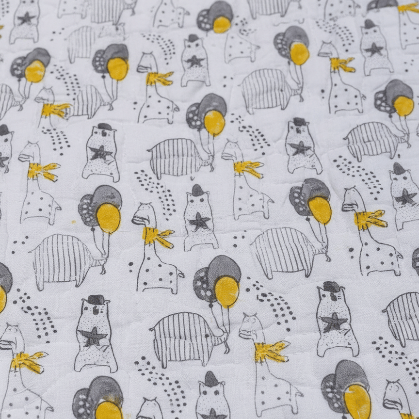 Circus Animals Handblock 100% Cotton (0–5 Years) - Image 2